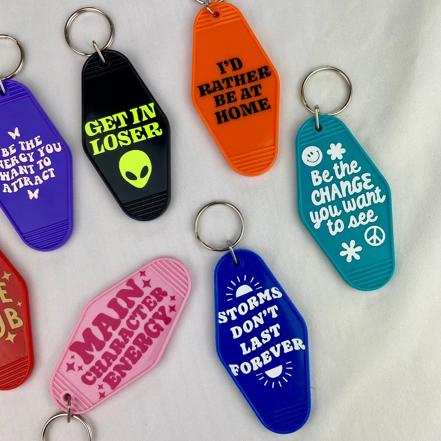 Motel Keychains