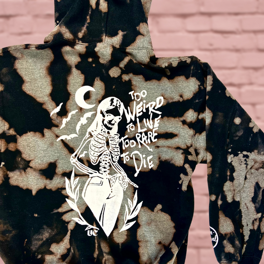 Too Weird Zip Up or Sweats