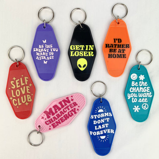 Motel Keychains