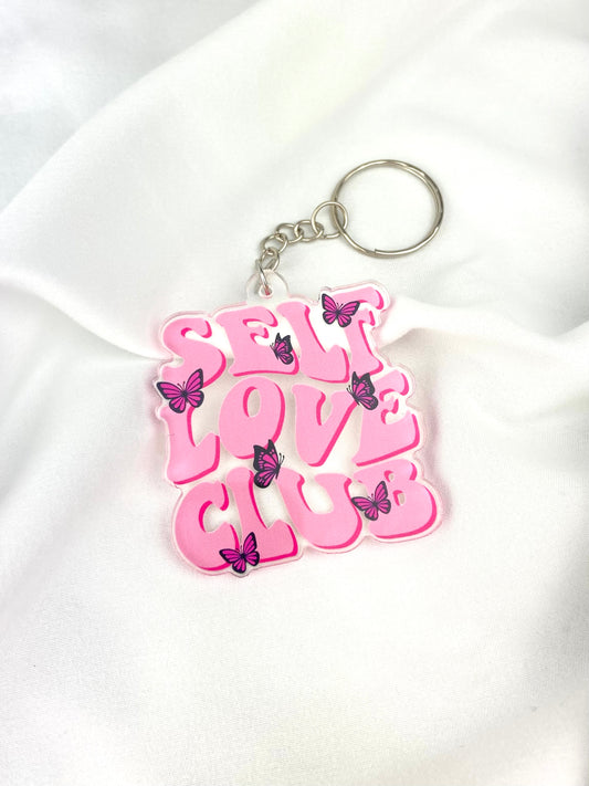 Self Love Club Keychain