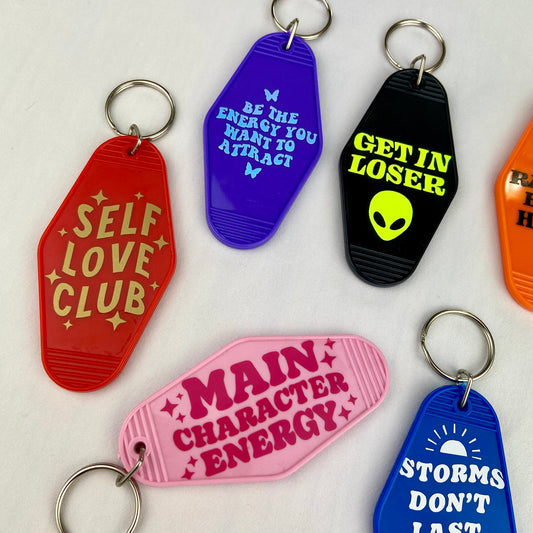 Motel Keychains