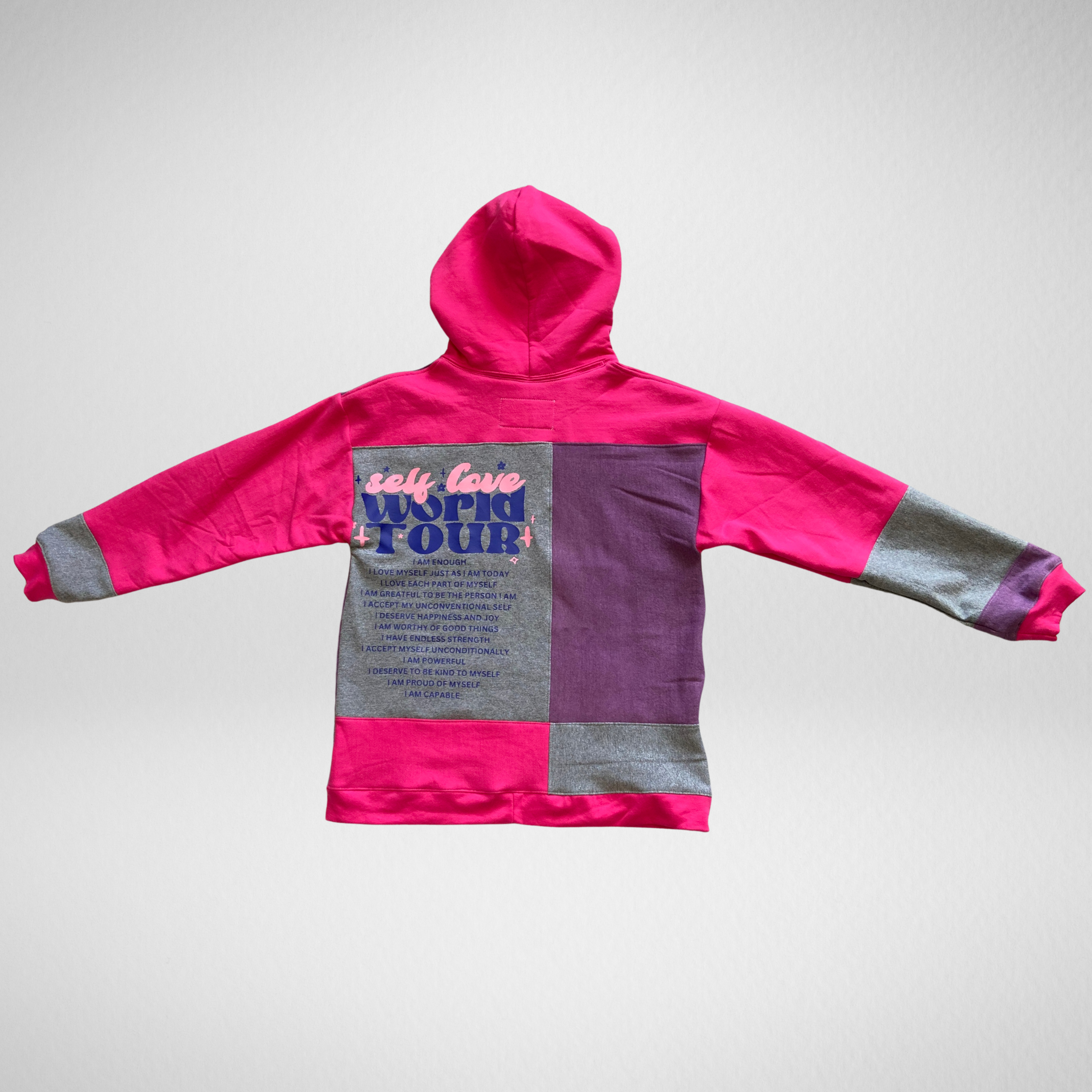 Patchwork Love Hoodie