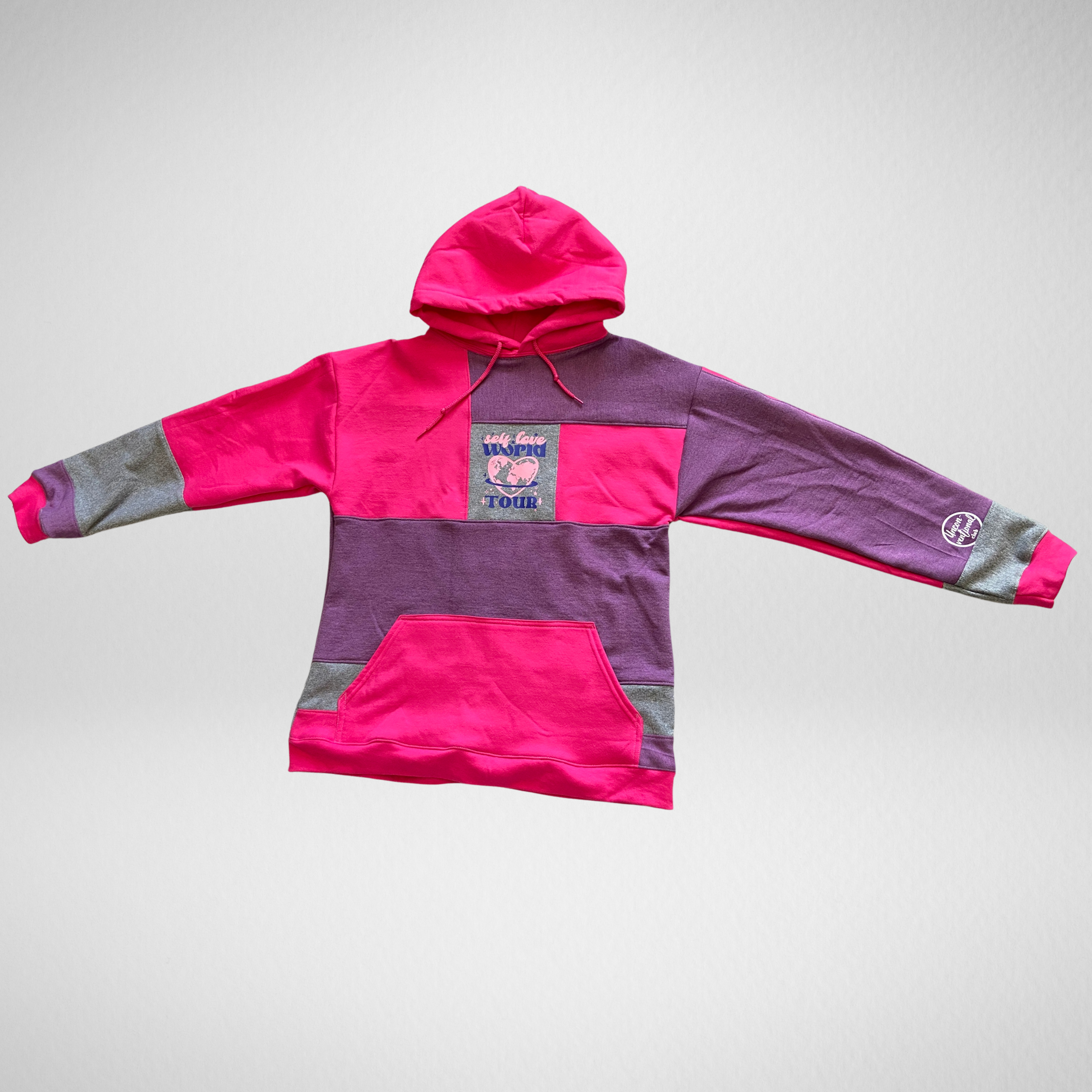 Patchwork Love Hoodie