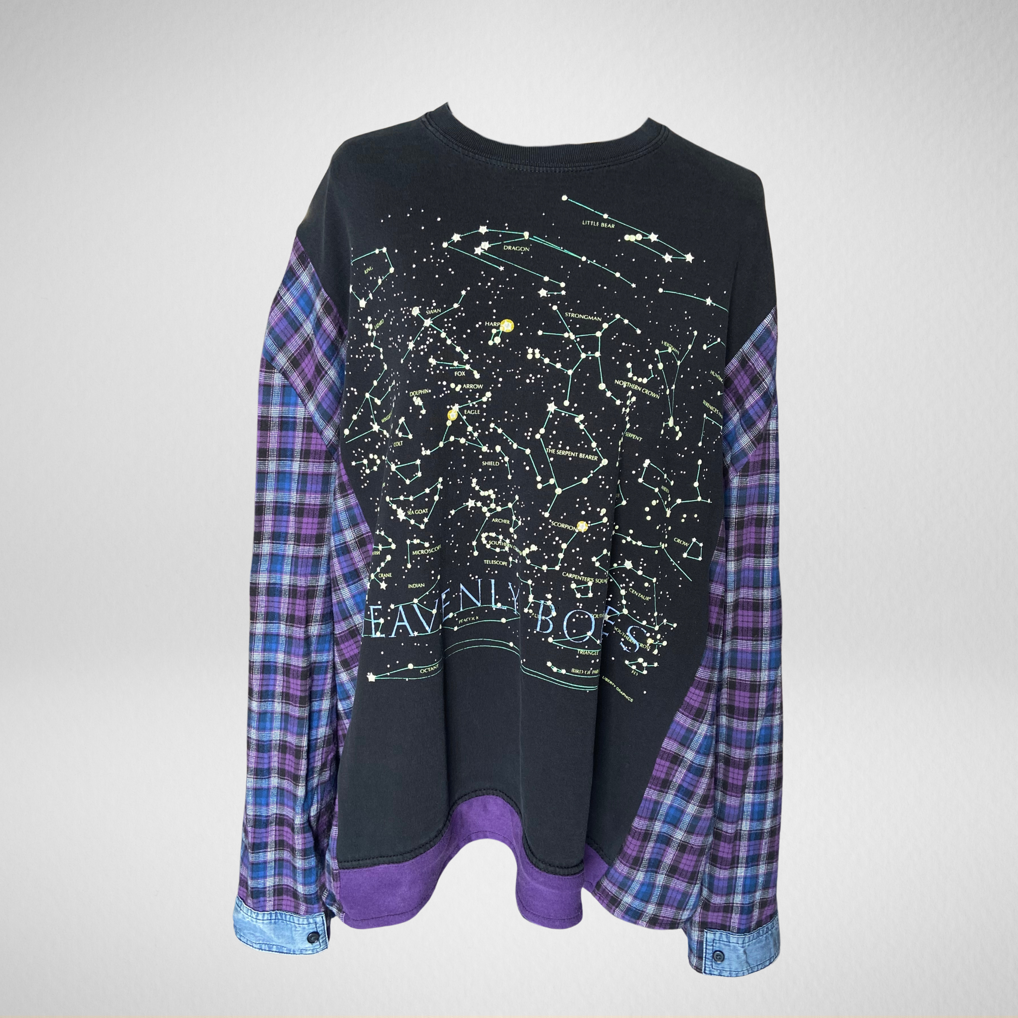 Star Flannel Tee